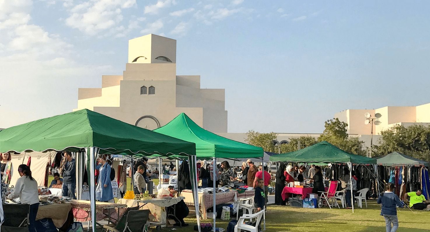 Booking A Mia Park Bazaar Stall Qatar Eating